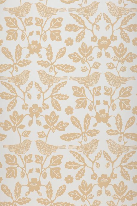 Wallpaper Self-adhesive wallpaper Sparrow and Oak cream white Roll Width