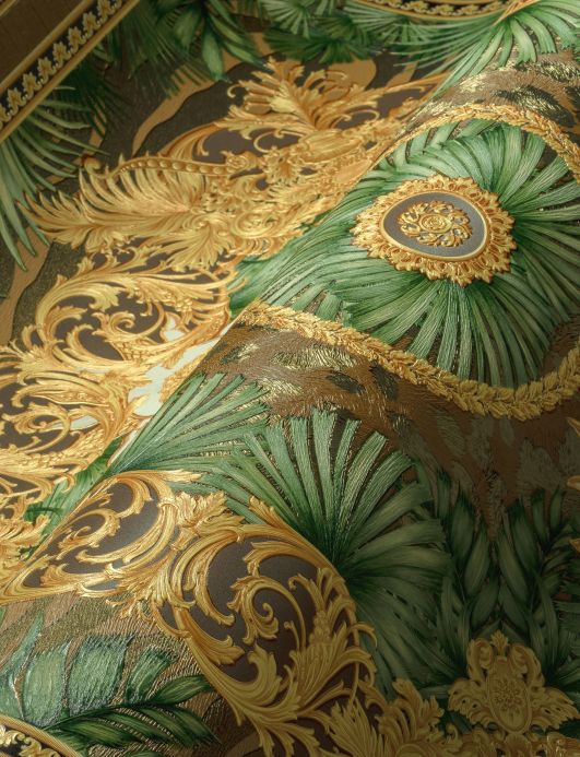 Versace Tapeten Tapete Hestia Blassbraun Detailansicht