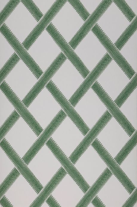 Geometric Wallpaper Wallpaper Banyan leaf green Roll Width