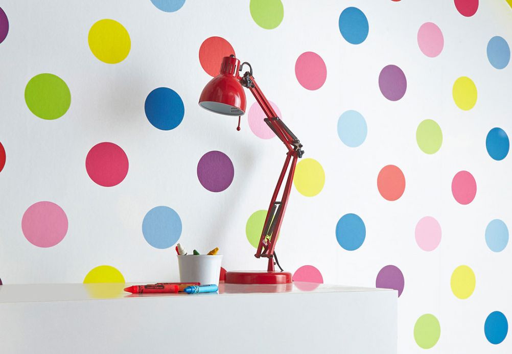 Children’s Wallpaper Wallpaper Teena multi-coloured Room View