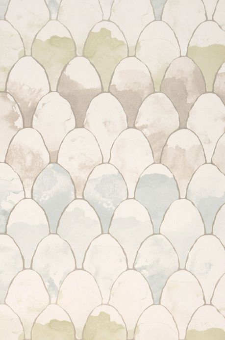 Oriental Wallpaper Wallpaper Nagano cream A4 Detail