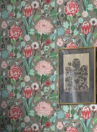 Wallpaper Eleonore shades of red