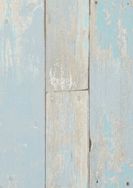 Country Wood pastel turquoise Sample