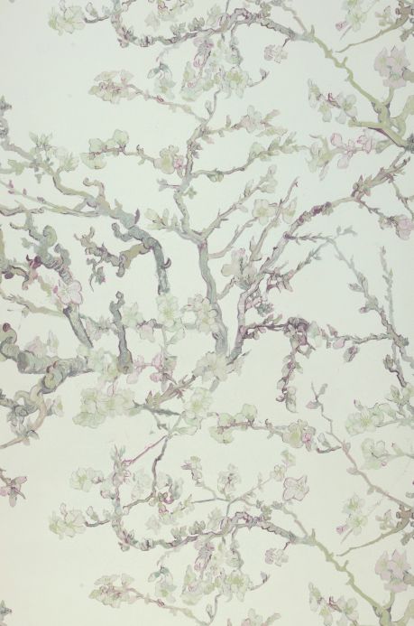 Archiv Papel de parede VanGogh Blossom branco creme Largura do rolo