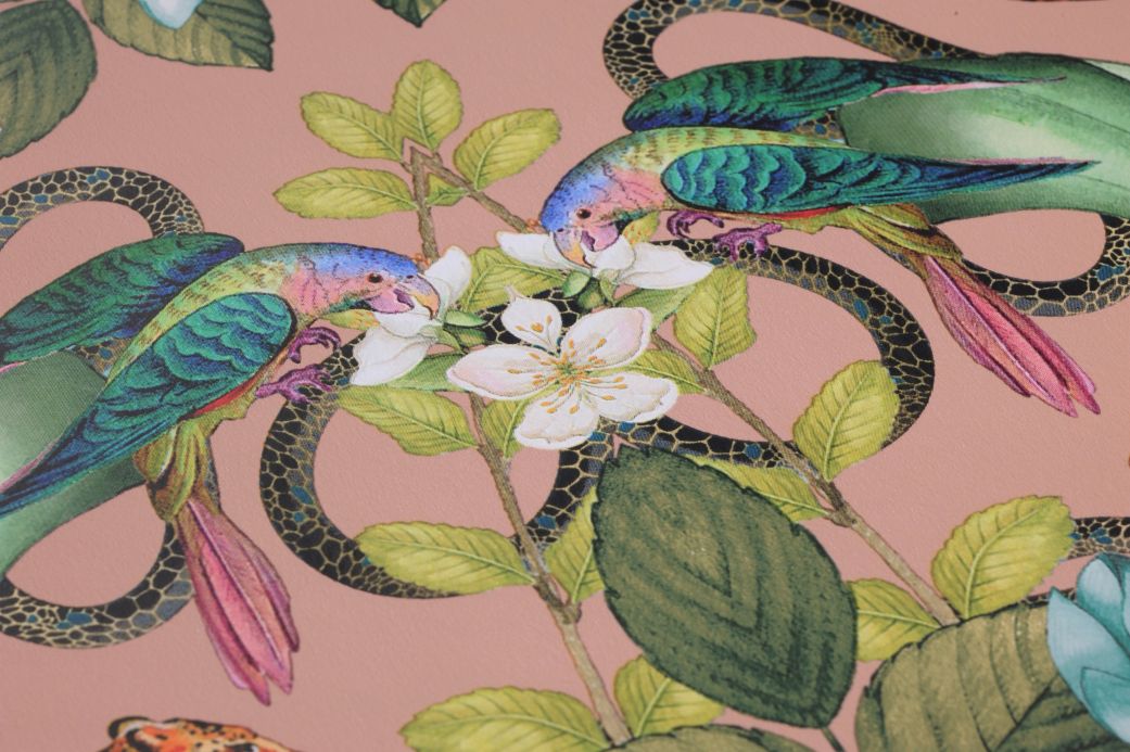 Papier peint extraordinaire Papier peint Granada bois de rose Vue détail