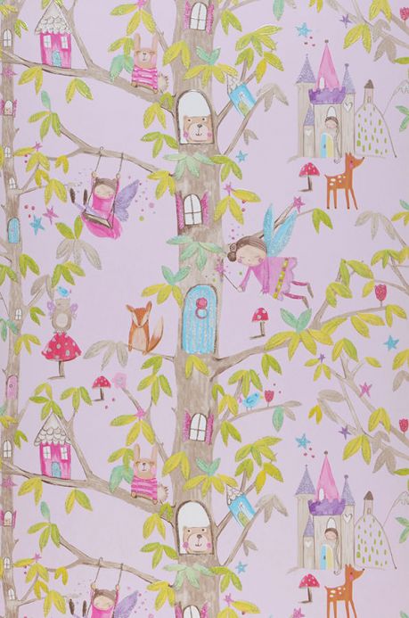 Children’s Wallpaper Wallpaper Ebbelie pale violet Roll Width