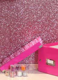 Papel de parede Paragon rosa brilhante