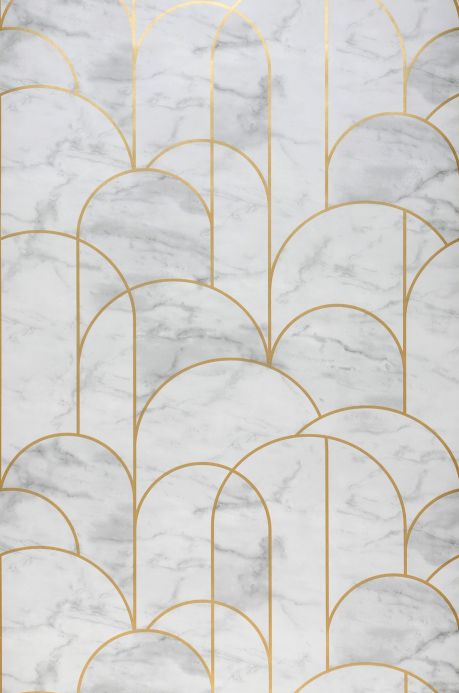 Luxury Wallpaper Wallpaper Zania grey white Roll Width