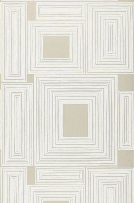 Archiv Papier peint Oni beige gris Largeur de lé