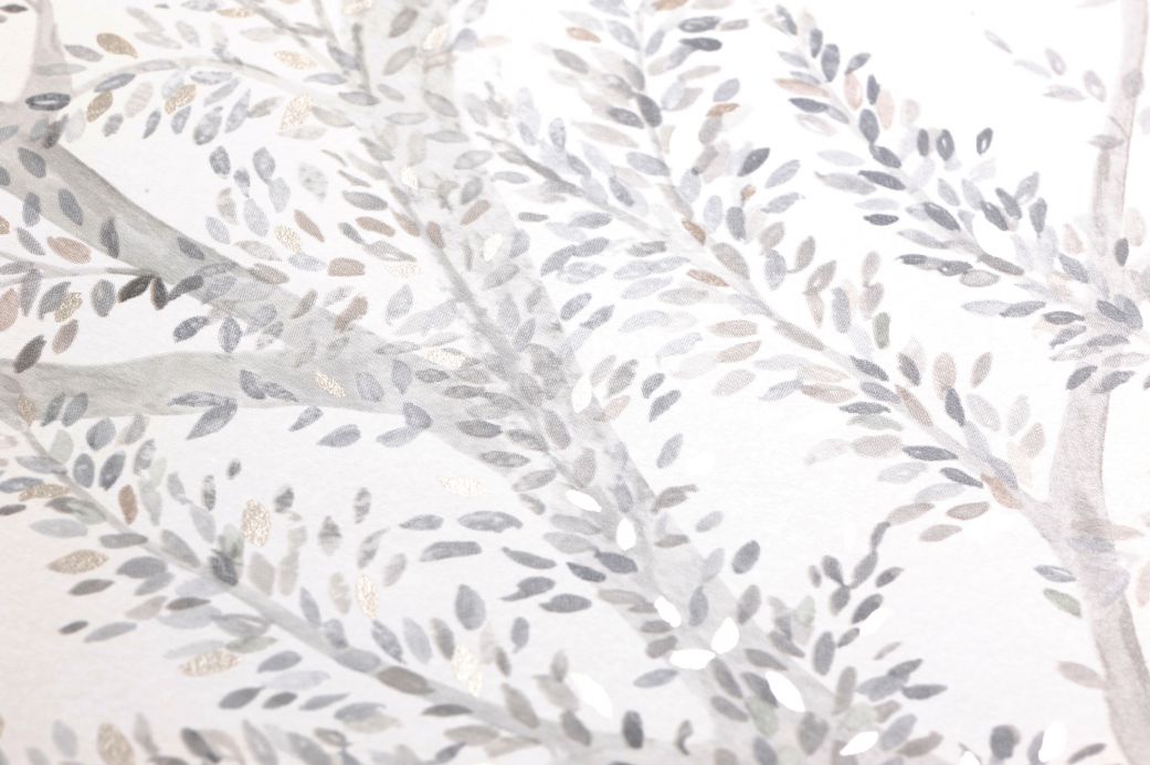 Cream Wallpaper Wallpaper Nirina grey tones Detail View