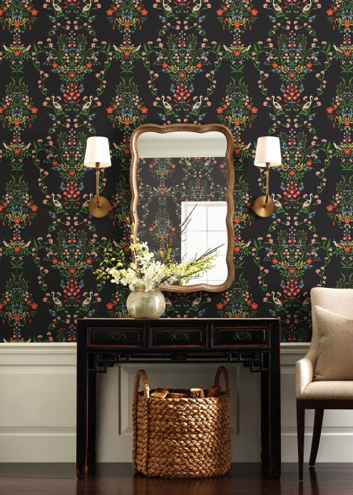 New arrivals! Wallpaper Luxembourg black Room View