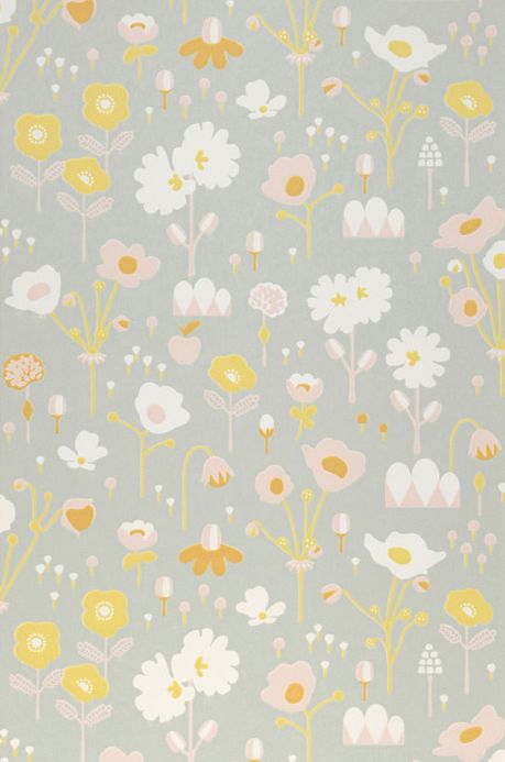 Gastronomy Wallpaper Wallpaper Bloom grey Roll Width