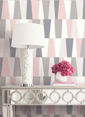 Wallpaper Jadina light pink Room View