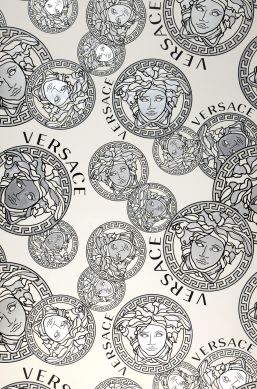 Wallpaper Medusa silver Bahnbreite