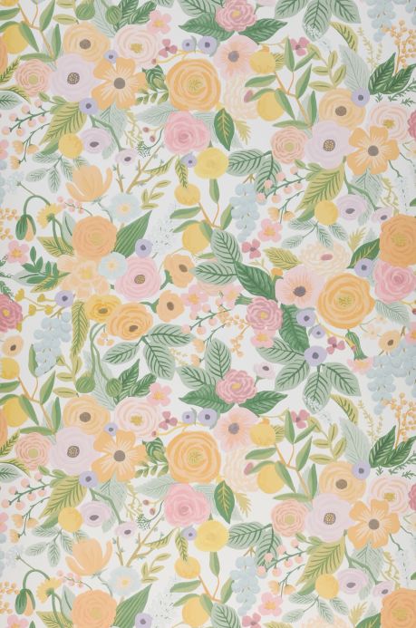 Peel and stick Wallpaper Self-adhesive wallpaper Garden Party yellow Roll Width