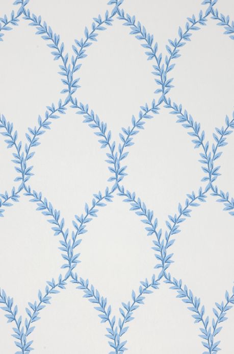 Classic Wallpaper Wallpaper Laurelia white A4 Detail