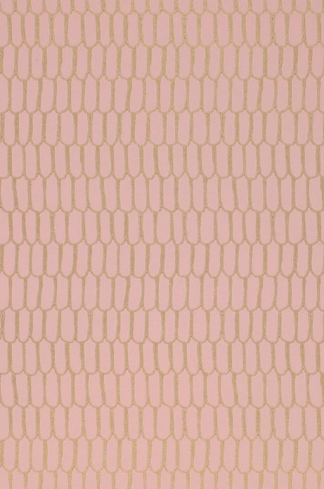 Archiv Wallpaper Ginza light pink A4 Detail