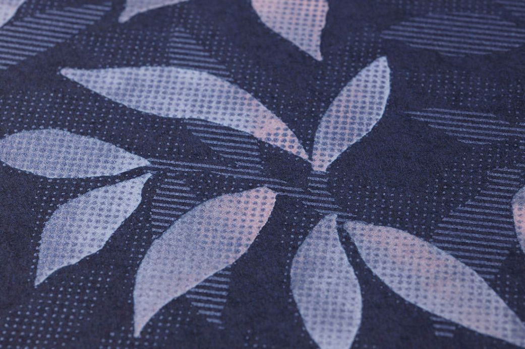 Archiv Wallpaper Dagista pigeon blue Detail View