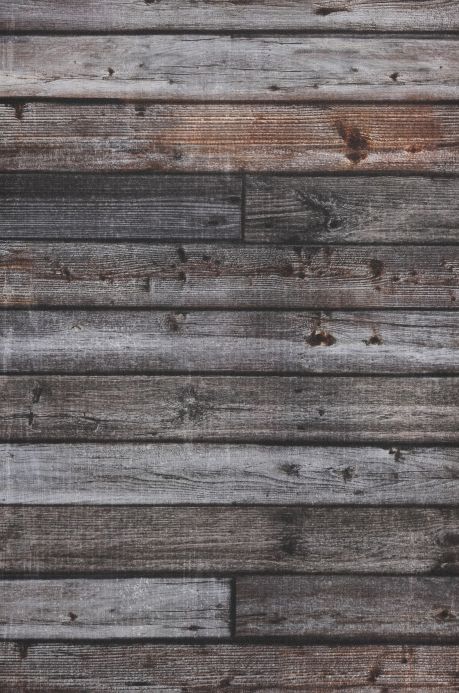 Papel pintado madera Fotomural Beach Wood tonos de gris Ancho rollo