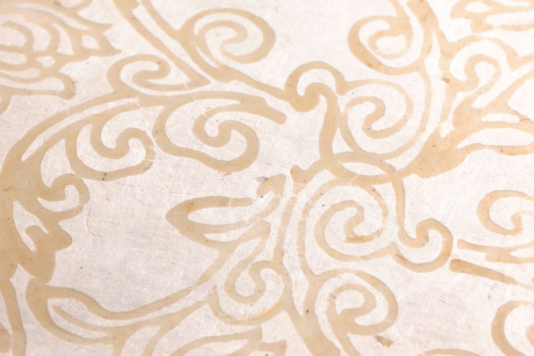 Paper-based Wallpaper Wallpaper Laksmi cream Detail View