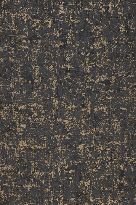 Black Wallpaper Wallpaper Trilo gold shimmer A4 Detail