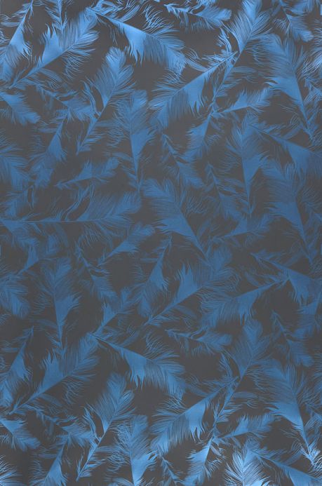 Funky Wallpaper Wallpaper Featherlight pearl blue Roll Width