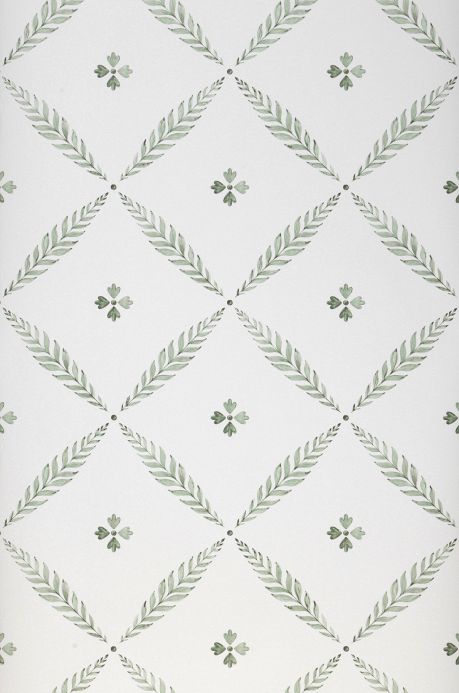 Geometric Wallpaper Wallpaper Adele green Roll Width