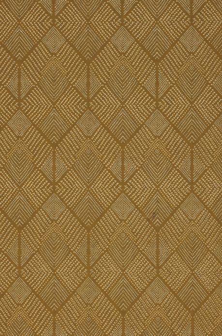 Geometric Wallpaper Wallpaper Brazilia khaki Roll Width