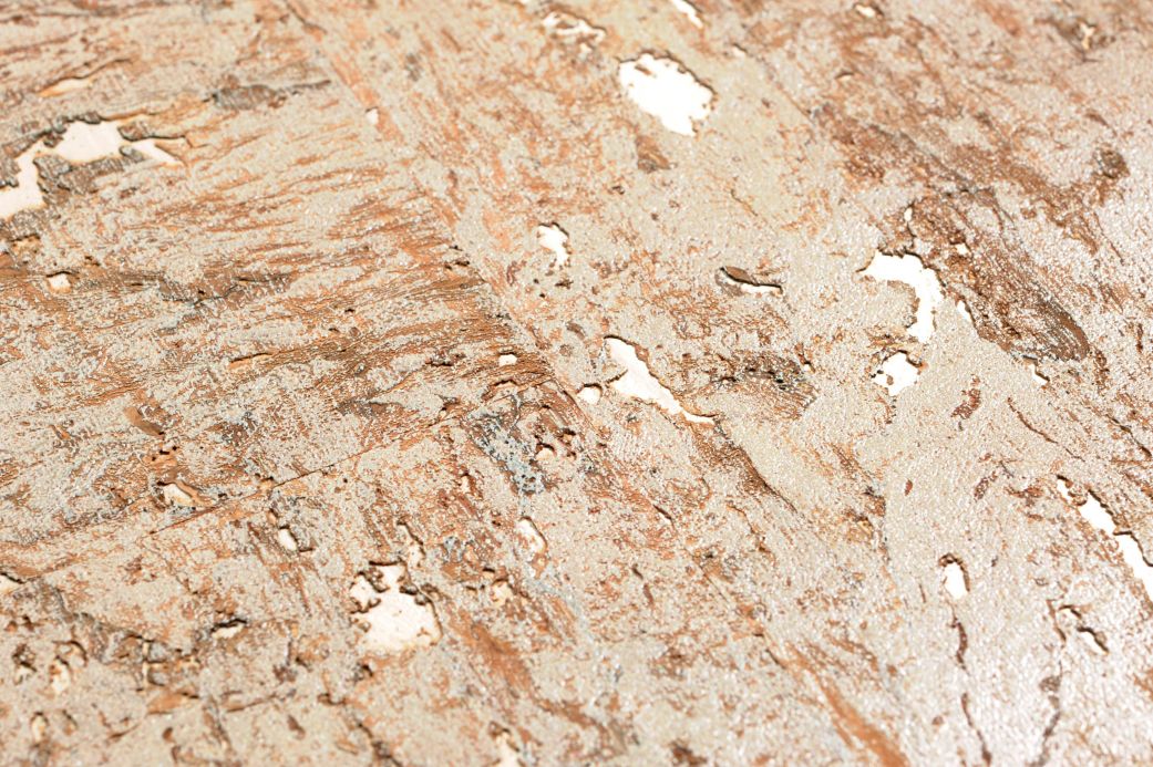 Papel de parede natural Papel de parede Cork on Roll 06 cinza seixo Ver detalhe