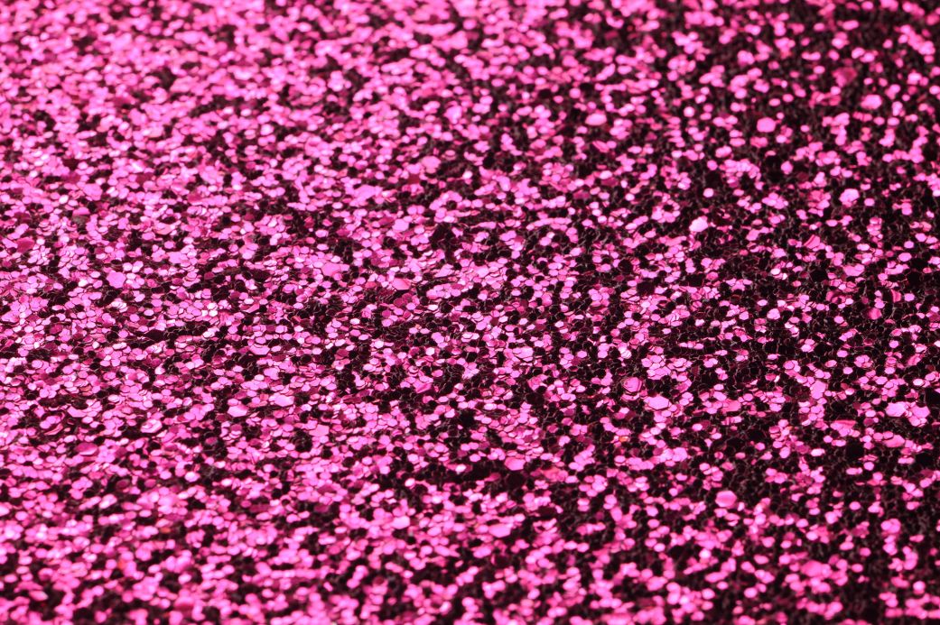 Archiv Tapete Paragon Pink Glitzer Detailansicht