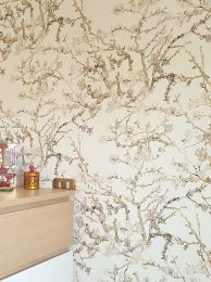 Wallpaper VanGogh Blossom white