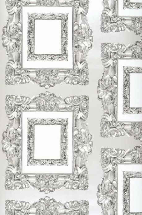 Archiv Papier peint Mirror beige gris Largeur de lé