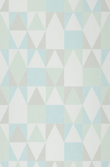 Designer Wallpaper Alice pale blue Roll Width