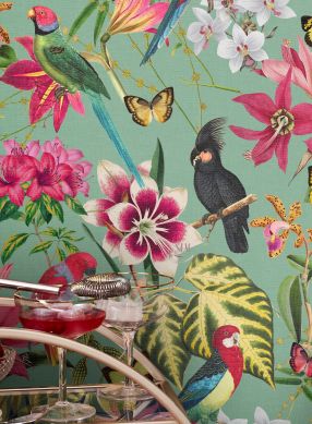 Bird Wallpaper | Bird and Flower Print | Wallpaper It-mncb.edu.vn