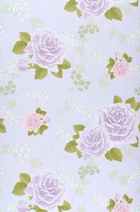 Archiv Wallpaper Isotta pale lavender Roll Width