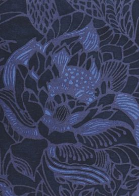 Welamie Violettblau Schimmer Muster