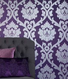 Papel de parede Maresa violeta