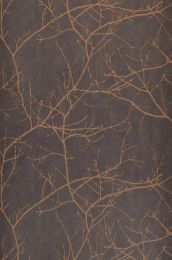 Papel de parede Kansai marrom acinzentado