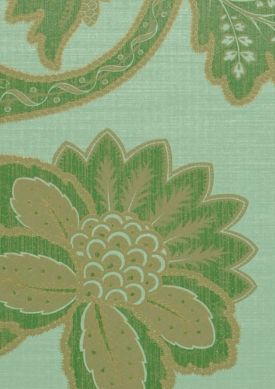 Mitra Smaragdgrün Muster