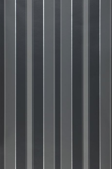 Papel pintado rayas Papel pintado Catalea tonos de gris Ancho rollo