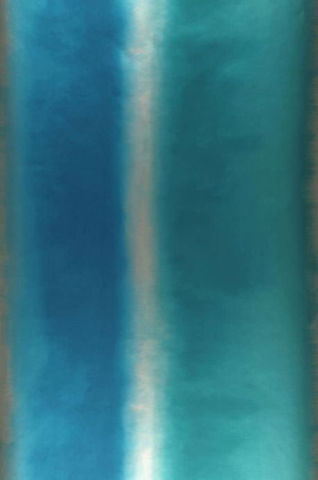 Papier peint à rayures Papier peint Riconas bleu océan Largeur de lé