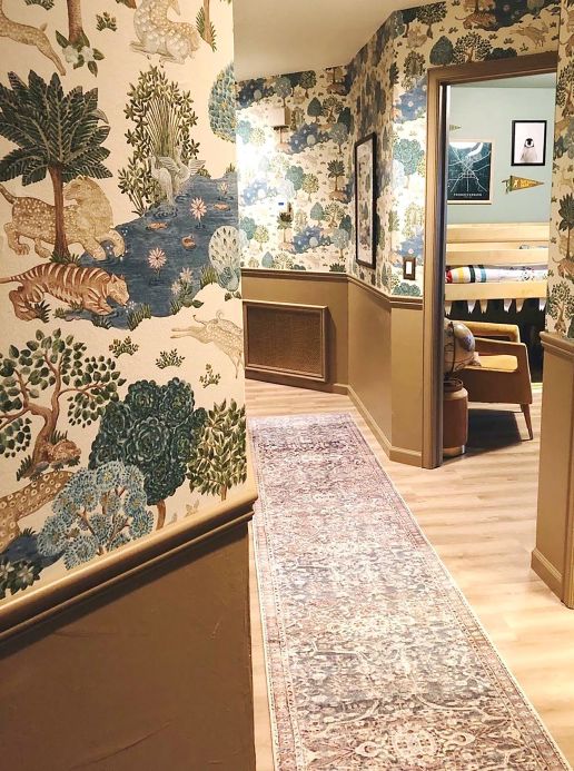 Oriental Wallpaper Wallpaper Sumatra cream Room View