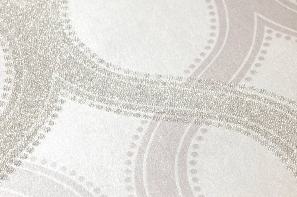 Archiv Wallpaper Alfadur silver lustre Detail View
