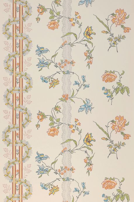 Classic Wallpaper Wallpaper Marion multi-coloured Roll Width