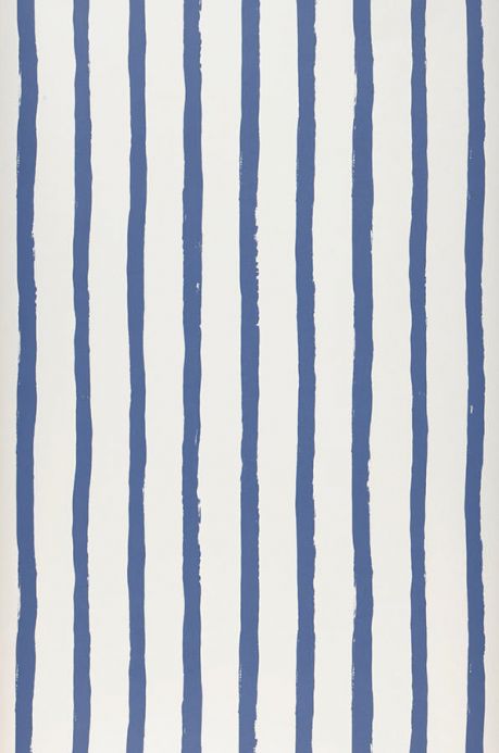 Striped Wallpaper Wallpaper Kati violet blue Roll Width