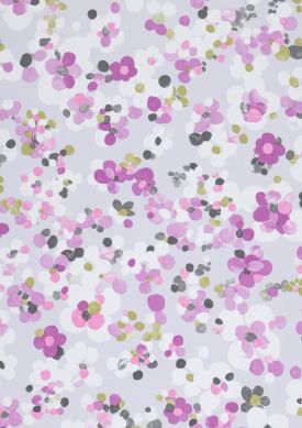 Cherry Blossoms violeta Amostra