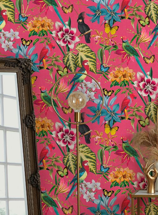 Teenager Wallpaper Wallpaper Mambo pink Room View