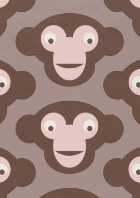 Monkeys marrone terra Mostra