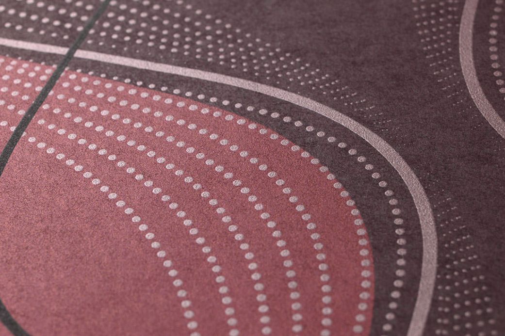 Archiv Wallpaper Opoga pastel pink shimmer Detail View