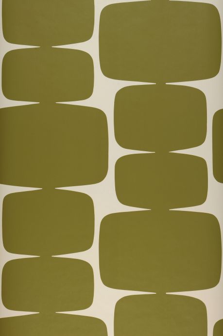 Wallpaper Wallpaper Waris olive green Roll Width